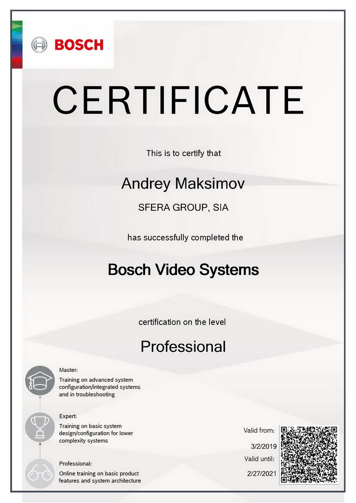 Bosch Video System Professional